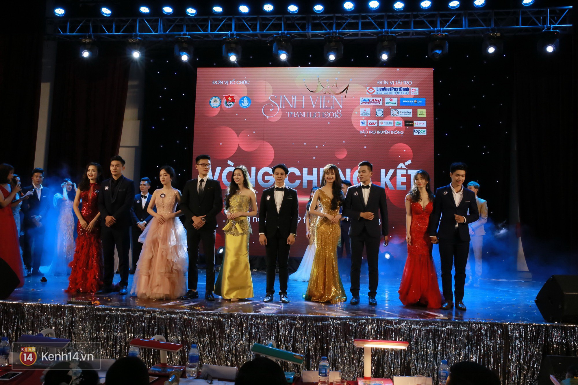 Cặp đôi trai tài gái sắc đăng quang Nam vương và Hoa khôi của HV Tài chính