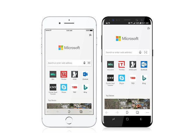 Microsoft cập nhật trình duyệt web Edge cho iOS và Android
