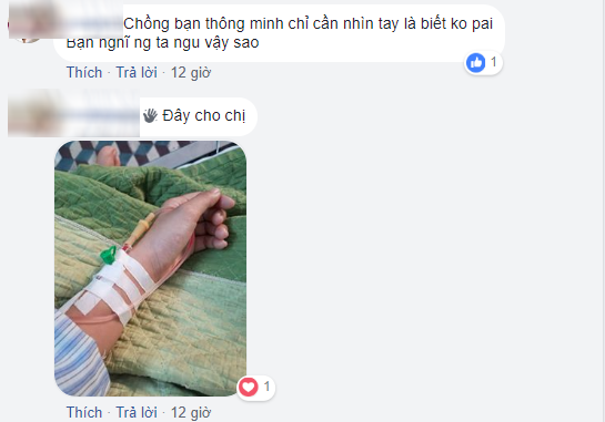 Vợ giả vờ ốm, lên mạng xin ảnh truyền nước để thử lòng chồng và kết quả hết sức bất ngờ