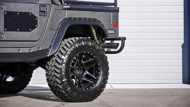 Ảnh xe quân sự Hummer H1 hầm hố và mạnh mẽ