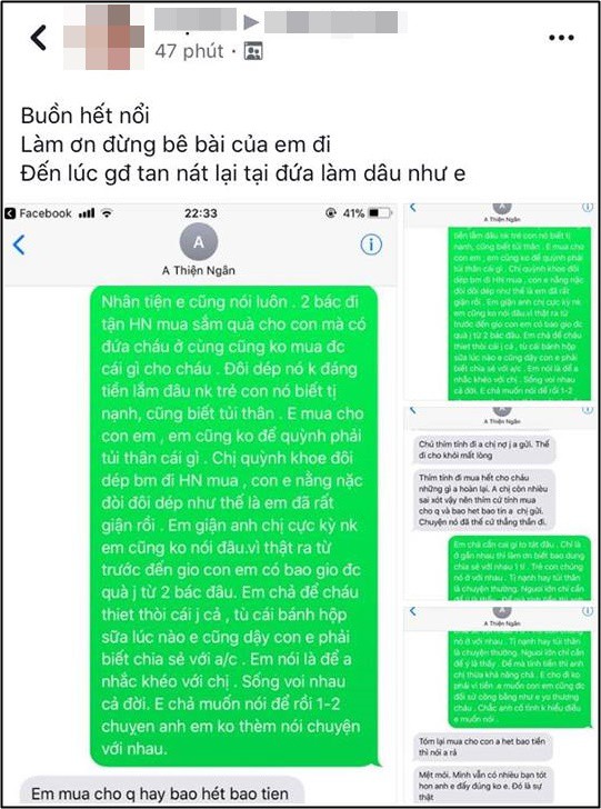 Em dâu trách móc anh chồng vì không mua quà cho con mình, tưởng được dân mạng đồng cảm ai ngờ nhận kết đắng