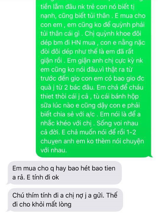 Em dâu trách móc anh chồng vì không mua quà cho con mình, tưởng được dân mạng đồng cảm ai ngờ nhận kết đắng Em dâu trách móc anh chồng vì không mua quà cho con mình, tưởng được dân mạng đồng cảm ai ngờ nhận kết đắng