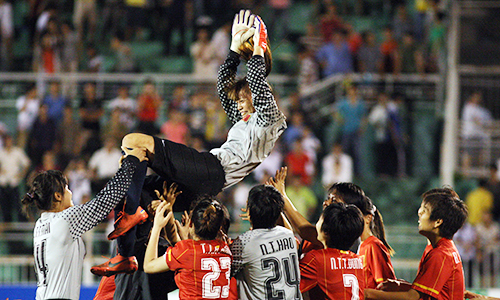 Thủ môn Kiều Trinh chia tay tuyển nữ Việt Nam