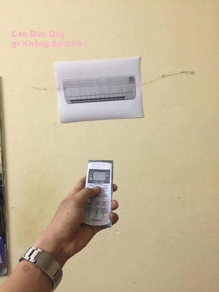 Thanh niên hướng dẫn lắp đặt điều hòa làm mát tâm hồn với giá 0 đồng