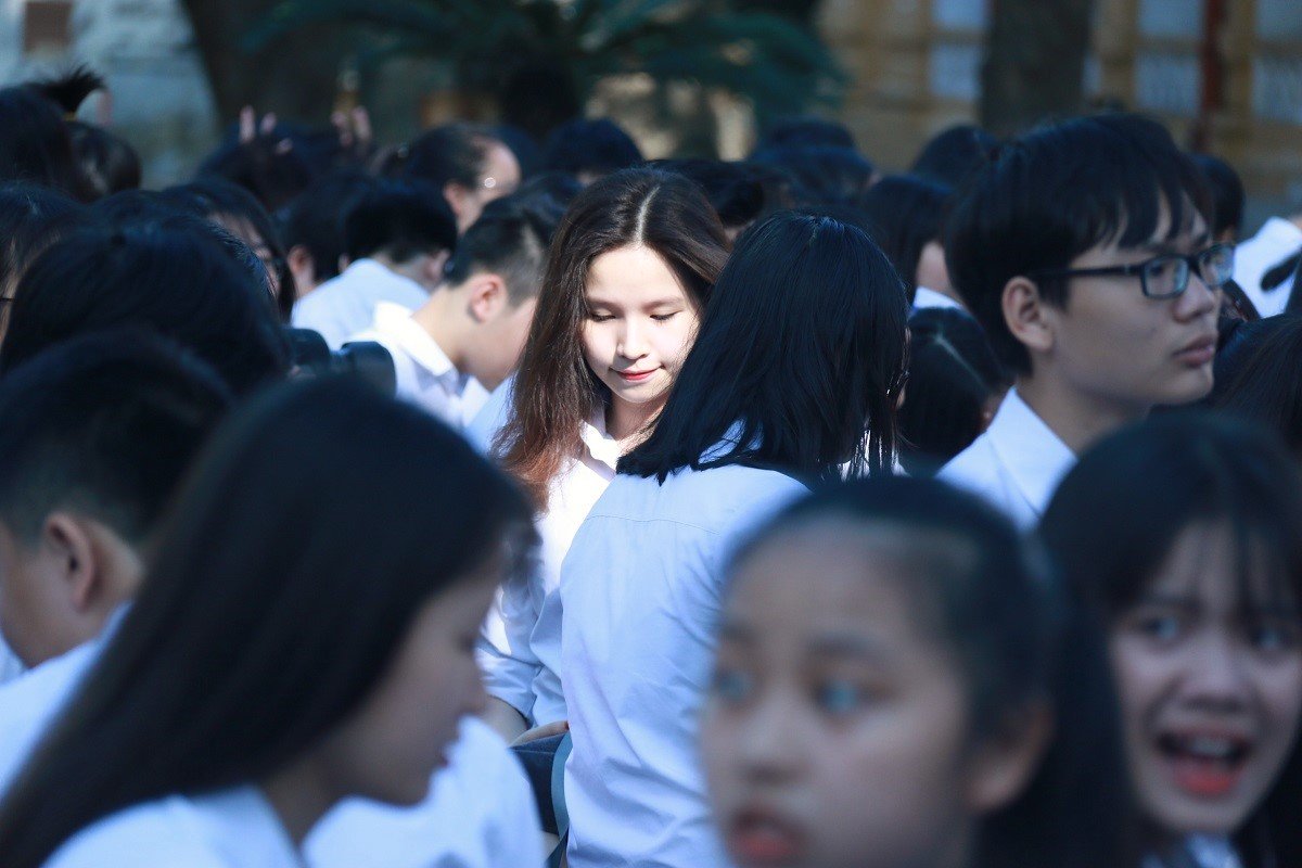 Nữ sinh rạng ngời trong ngày chia tay tuổi học trò Nữ sinh rạng ngời trong ngày chia tay tuổi học trò