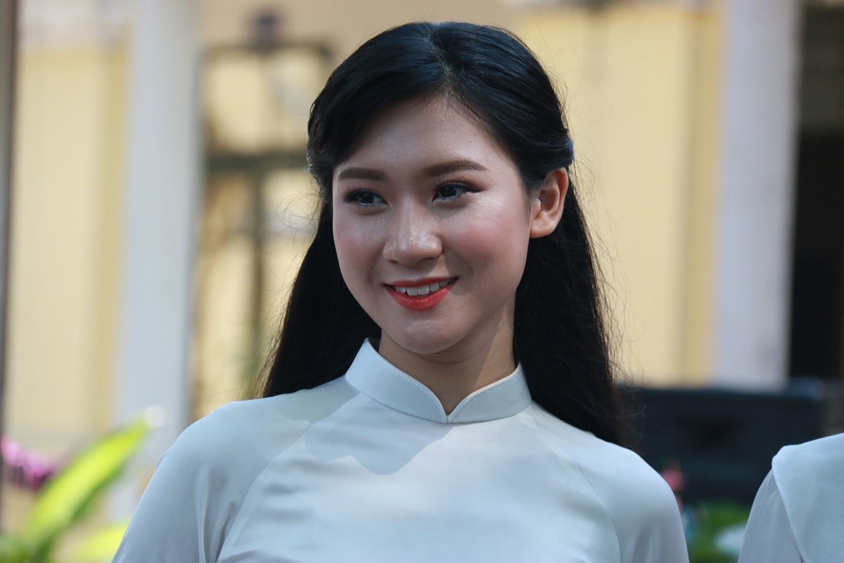 Nữ sinh rạng ngời trong ngày chia tay tuổi học trò Nữ sinh rạng ngời trong ngày chia tay tuổi học trò