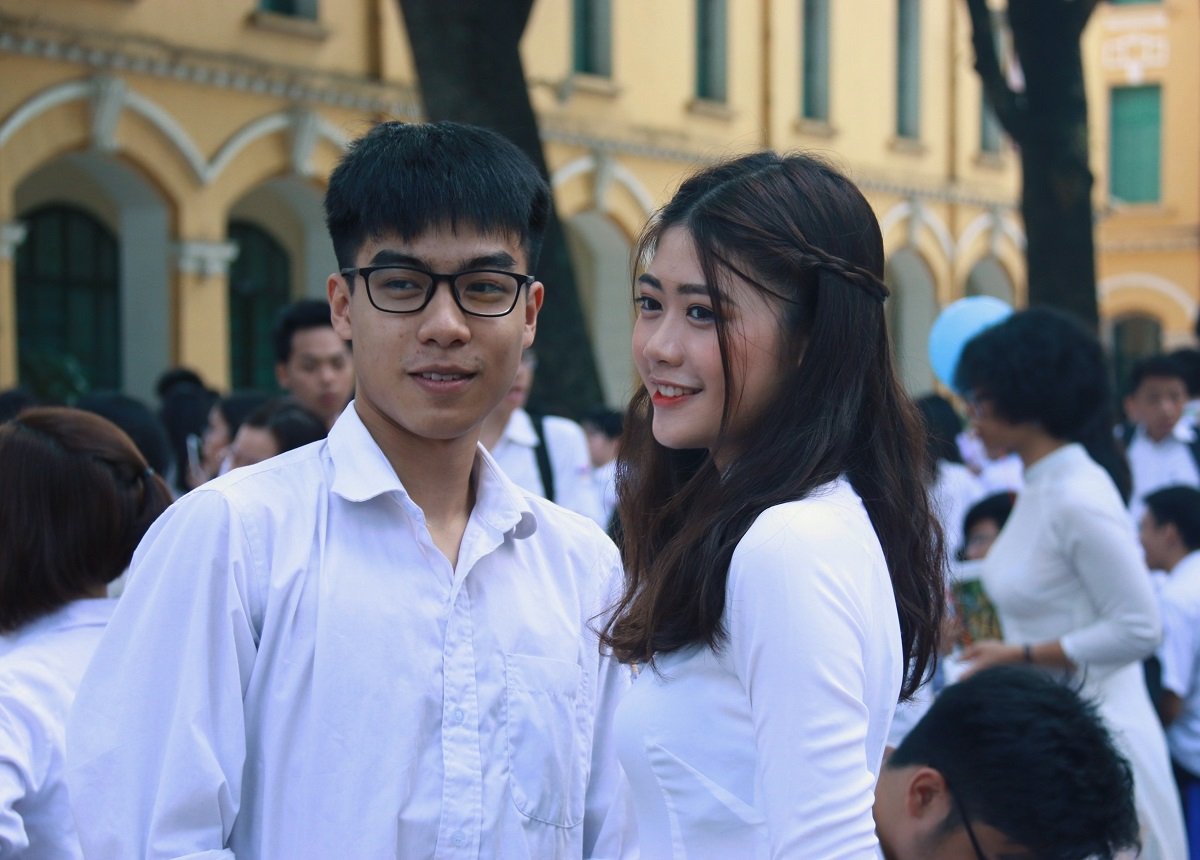 Nữ sinh rạng ngời trong ngày chia tay tuổi học trò Nữ sinh rạng ngời trong ngày chia tay tuổi học trò