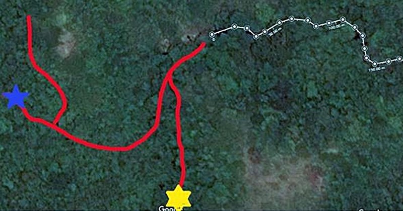 Thi thể phượt thủ đã được đưa lên đỉnh thác Lao Phào