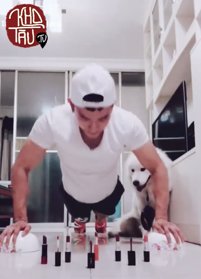 Trào lưu mới: Trả treo với son môi, hoa quả, nhiều thanh niên quyết tập thể dục thể thao nâng cao sức khỏe