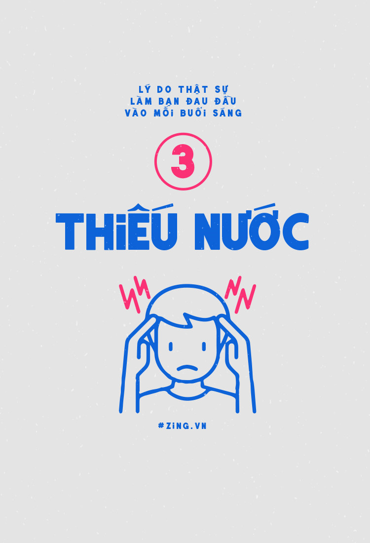 Lý do thật sự làm bạn đau đầu vào mỗi buổi sáng