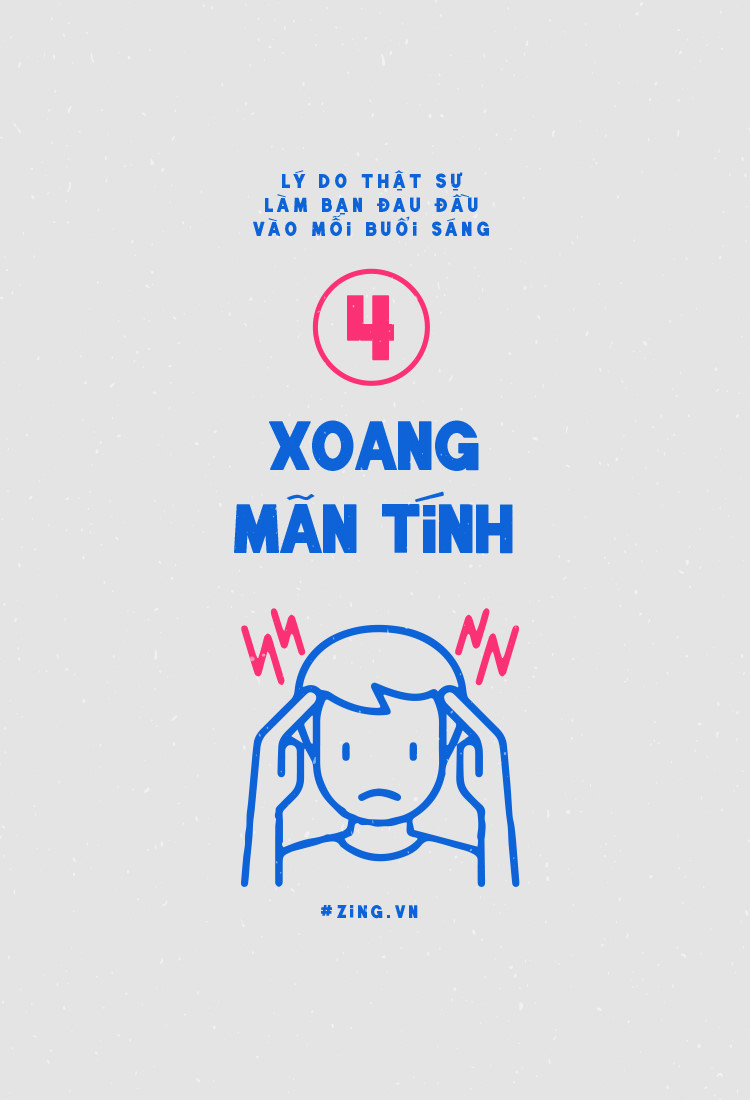 Lý do thật sự làm bạn đau đầu vào mỗi buổi sáng