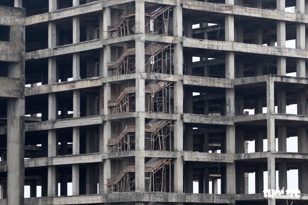 Bệnh viện ở Nam Định 850 tỉ xây 11 năm mới được khung nhà