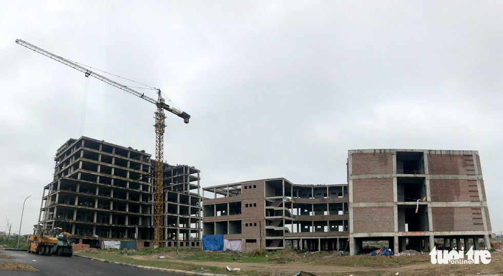 Bệnh viện ở Nam Định 850 tỉ xây 11 năm mới được khung nhà