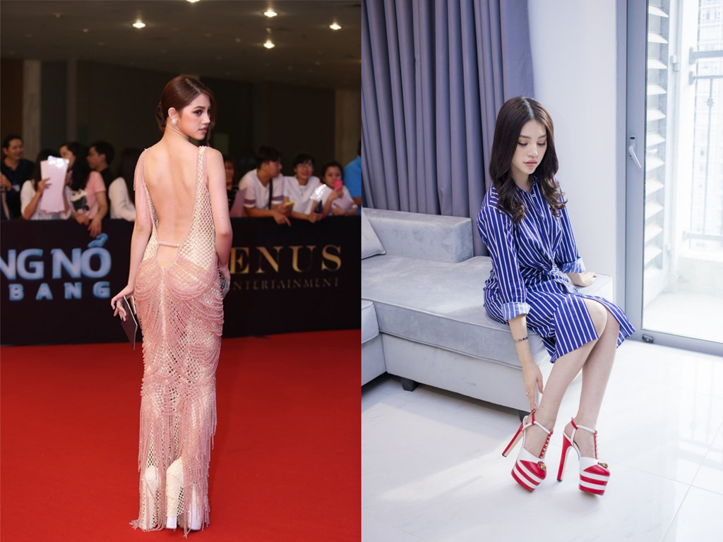 Nhã Phương nhập hội diện giày 20 cm cùng dàn mỹ nhân Việt