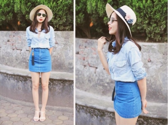 Thời trang denim - sự trở lại đột phá, làm bão trong hè 2018 Thời trang denim - sự trở lại đột phá, làm bão trong hè 2018