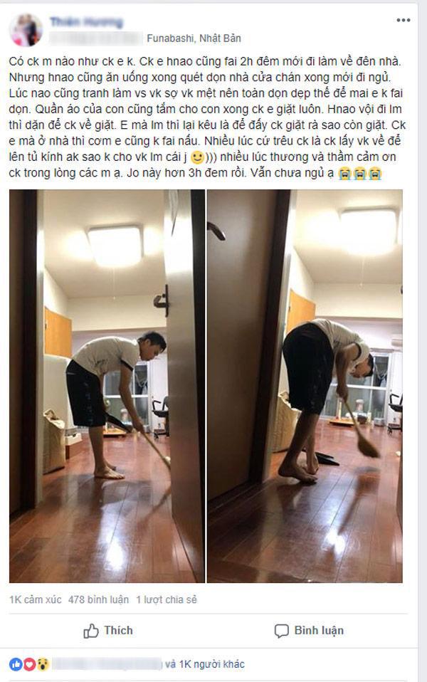 Phát hờn với cô vợ có anh chồng vàng mười, 2h đêm tan làm về nhà vẫn lo trăm việc