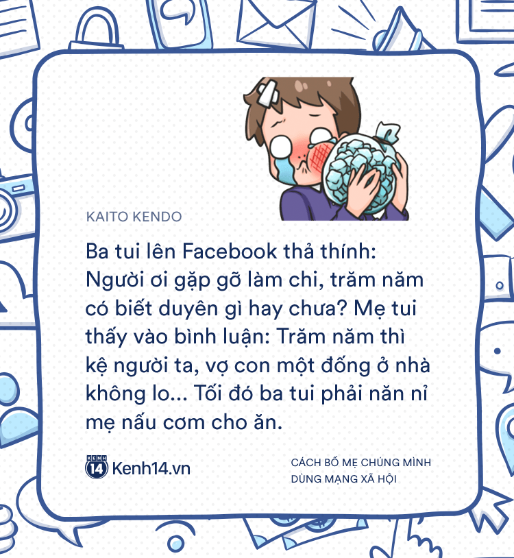 Khi bố mẹ dùng mạng xã hội: Hăng hái đăng ảnh dìm hàng, thẳng tay block con cái không chút nhân nhượng! Khi bố mẹ dùng mạng xã hội: Hăng hái đăng ảnh dìm hàng, thẳng tay block con cái không chút nhân nhượng!