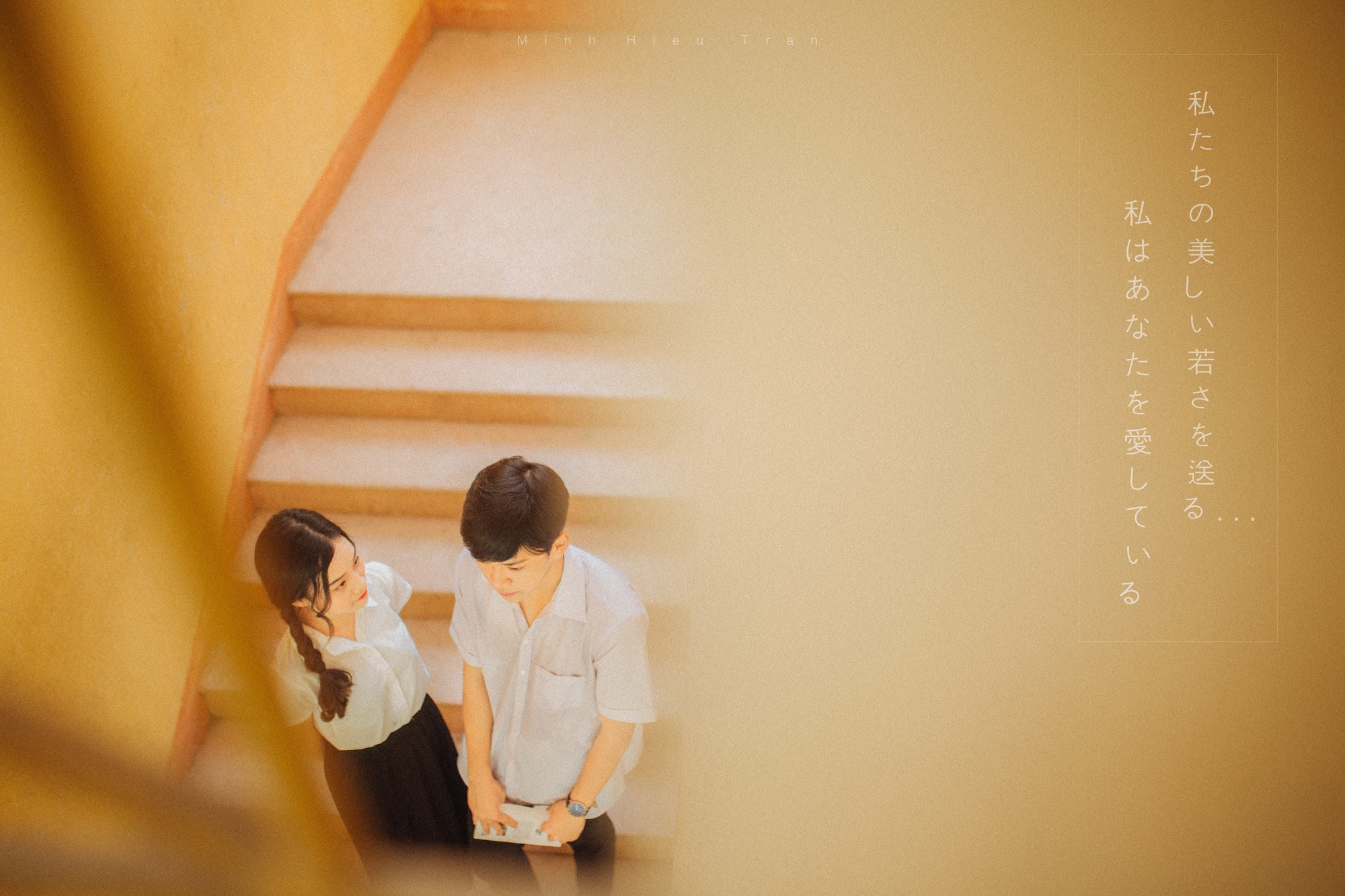 Bộ ảnh dắt em qua thanh xuân của đôi bạn học sinh giỏi: 17 tuổi, em đến bên tôi như định mệnh Bộ ảnh dắt em qua thanh xuân của đôi bạn học sinh giỏi: 17 tuổi, em đến bên tôi như định mệnh