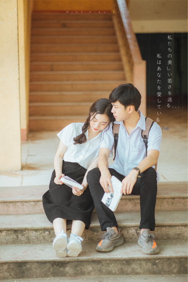 Bộ ảnh dắt em qua thanh xuân của đôi bạn học sinh giỏi: 17 tuổi, em đến bên tôi như định mệnh
