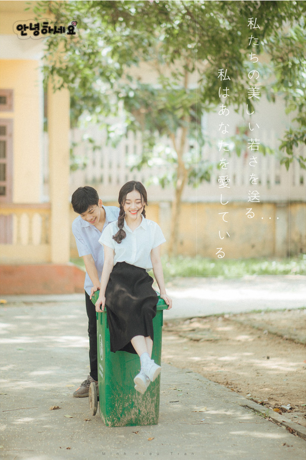 Bộ ảnh dắt em qua thanh xuân của đôi bạn học sinh giỏi: 17 tuổi, em đến bên tôi như định mệnh