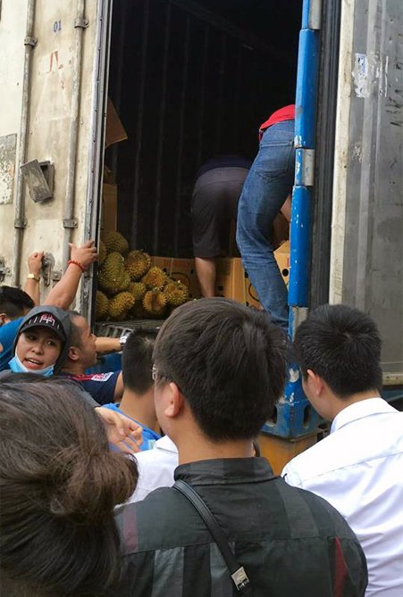 Hà Nội: Xếp hàng giữa trưa nắng tranh mua 17 tấn sầu riêng ế