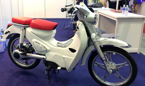 Xe điện ZS800TD - bản sao Honda Cub xuất hiện tại Việt Nam