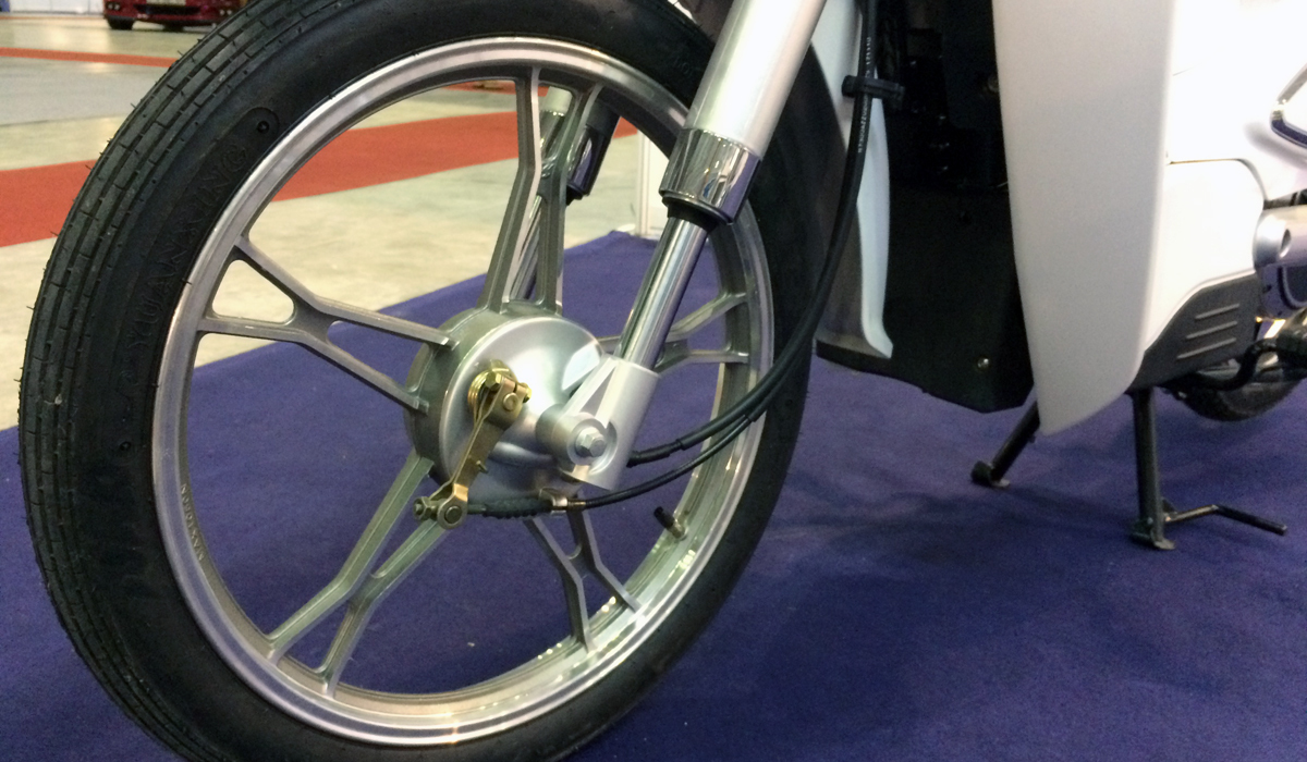 Xe điện ZS800TD - bản sao Honda Cub xuất hiện tại Việt Nam