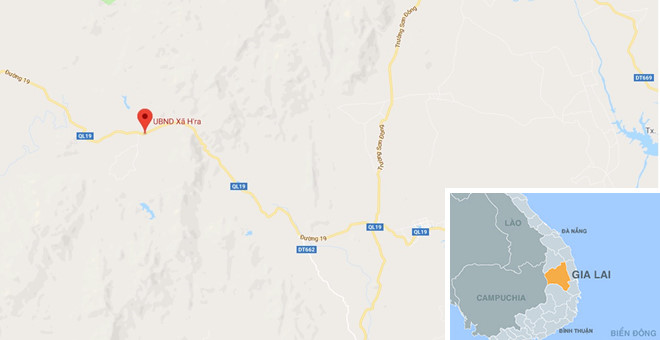 Tạm giữ nghi phạm dùng súng bắn vào xe chở học sinh