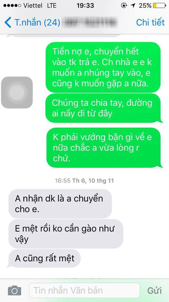 Vụ chàng trai bị tố bội bạc và quỵt nợ 40 triệu: Người trong cuộc nói gì? Vụ chàng trai bị tố bội bạc và quỵt nợ 40 triệu: Người trong cuộc nói gì?