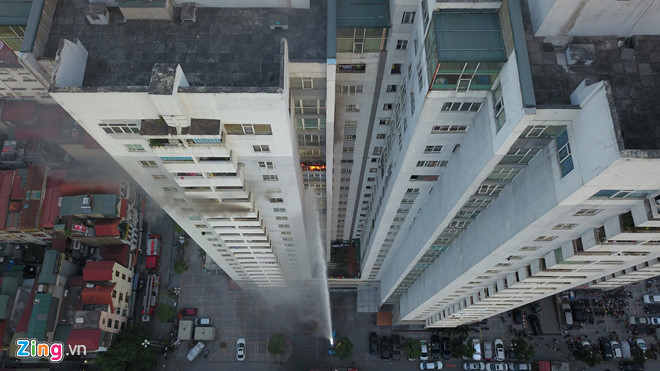 Chung cư Fodacon vừa xảy ra cháy ở Hà Nội từng bị xử phạt về PCCC