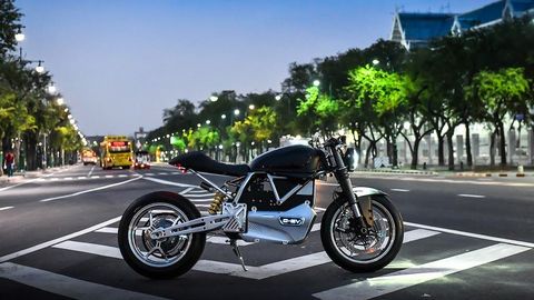 Xe độ Ducati Scrambler chạy điện đầu tiên trên thế giới Xe độ Ducati Scrambler chạy điện đầu tiên trên thế giới