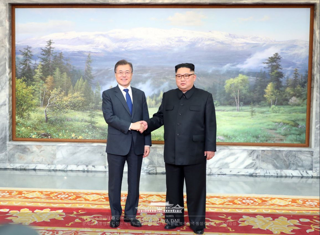 Bàn tay Trung, Hàn trong sóng gió cuộc gặp Mỹ - Triều