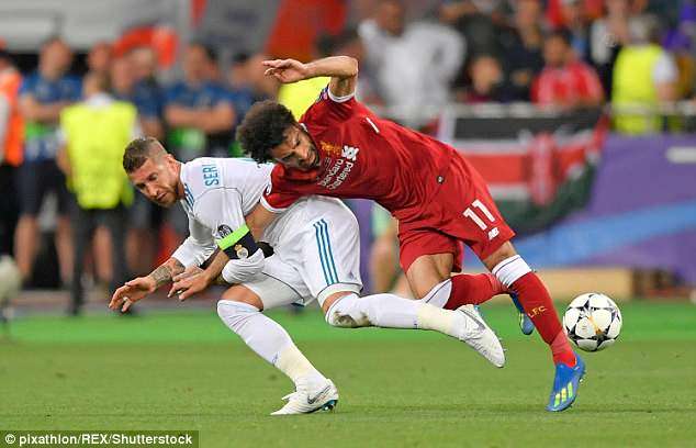 Nếu kịp dự World Cup 2018, đâu là cơ hội để Salah báo thù Ramos?