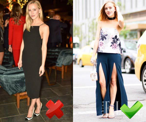 Chân ngắn đừng sợ, cứ tự tin mặc váy maxi!