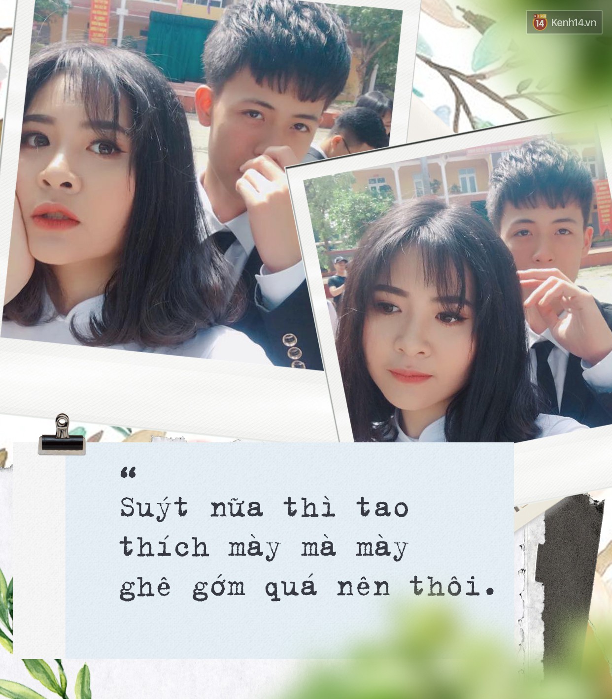 Cặp đôi chơi thân từ cấp 2, cùng nhau đi qua tuổi 17 và lời hứa không yêu mà chỉ mãi mãi là bạn Cặp đôi chơi thân từ cấp 2, cùng nhau đi qua tuổi 17 và lời hứa không yêu mà chỉ mãi mãi là bạn