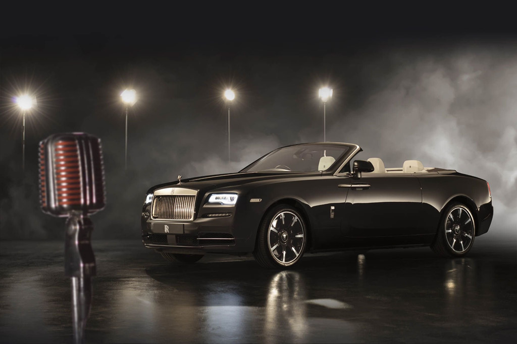 Chiếc Rolls-Royce Dawn đặc biệc có khả năng tự biến thành ban nhạc