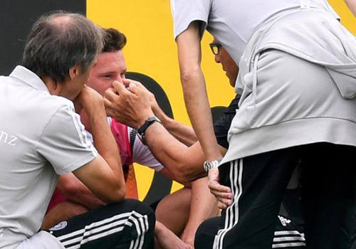 Sao ĐT Đức ẩu đả trên sân tập