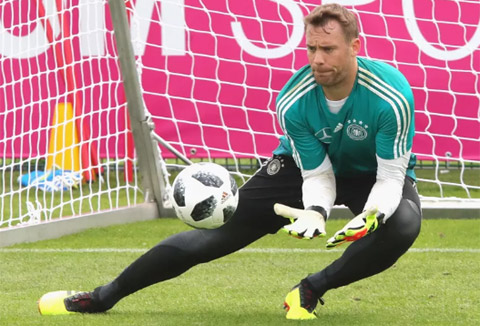 Neuer trở lại ở trận giao hữu với ĐT Áo Neuer trở lại ở trận giao hữu với ĐT Áo
