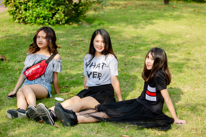 Ba con gái lớn ở tuổi dậy thì của Anh Tú Dưa Hấu