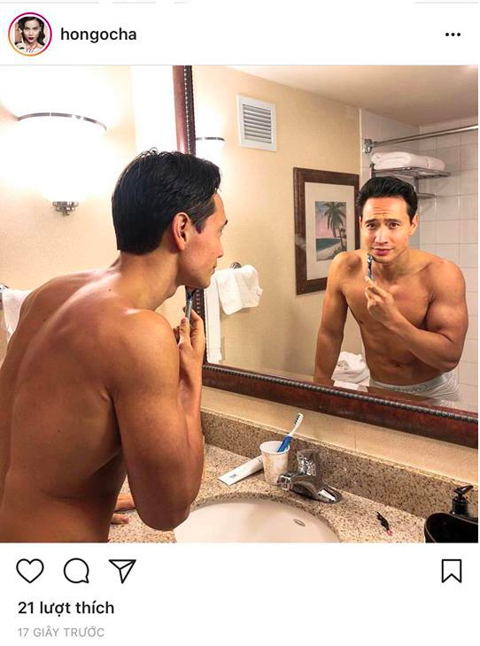 Theo bạn gái đi diễn khắp các tiểu bang ở Mỹ, Kim Lý mệt mỏi ngủ gục trên chân Hà Hồ