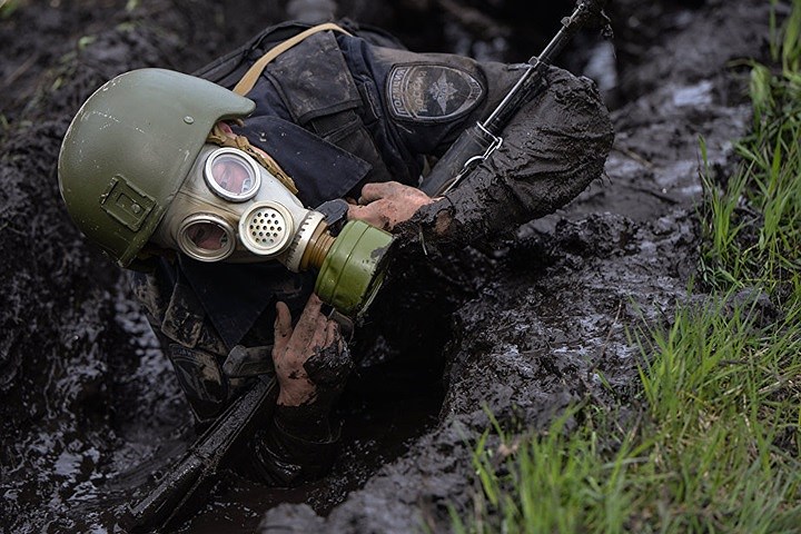 Cận cảnh đặc nhiệm nội vụ Nga vượt qua bài thử thách khắc nghiệt