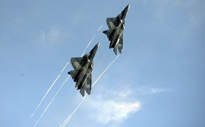 Tiêm kích Su-57 của Nga bùng nổ trong cuộc thử nghiệm tại Syria