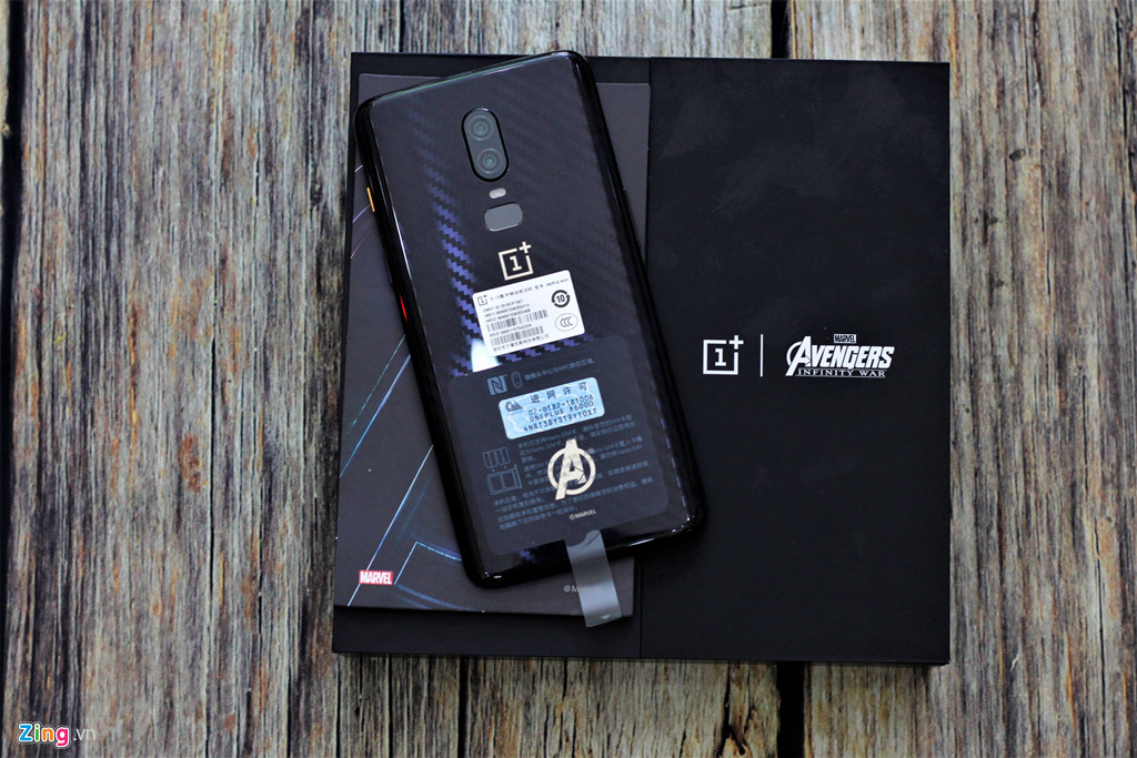 Chi tiết OnePlus 6 phiên bản Avengers đầu tiên về VN