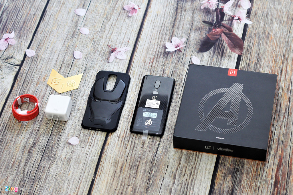 Chi tiết OnePlus 6 phiên bản Avengers đầu tiên về VN