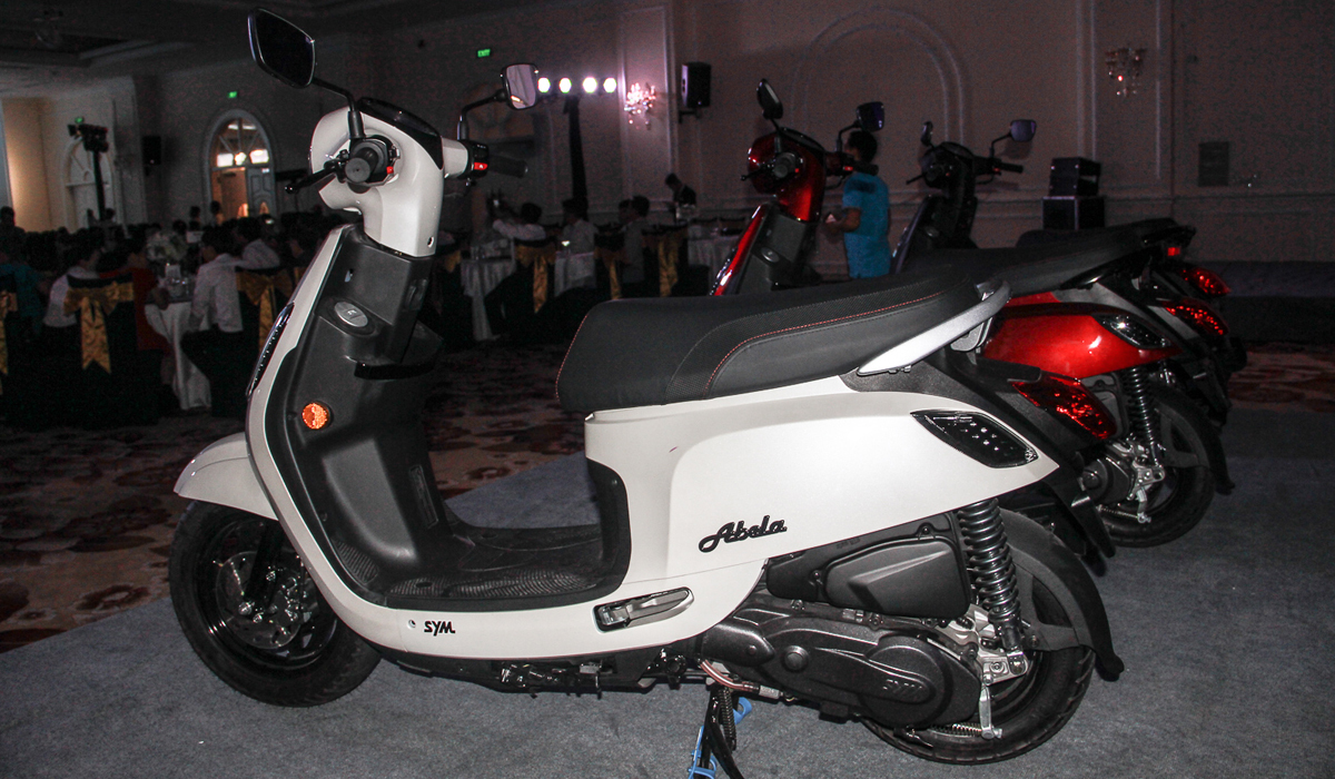 SYM đưa xe ga Abela 110 giá 26 triệu đồng về Việt Nam