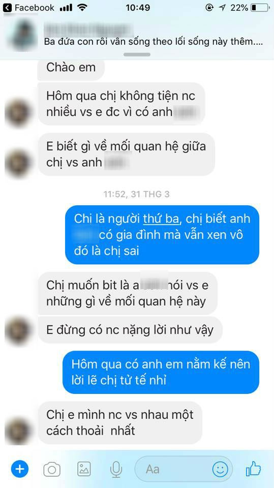 Em chồng đăng đàn tố bồ nhí của anh trai lộng hành, ra sức bênh vực chị dâu yêu đuối gây xôn xao Em chồng đăng đàn tố bồ nhí của anh trai lộng hành, ra sức bênh vực chị dâu yêu đuối gây xôn xao