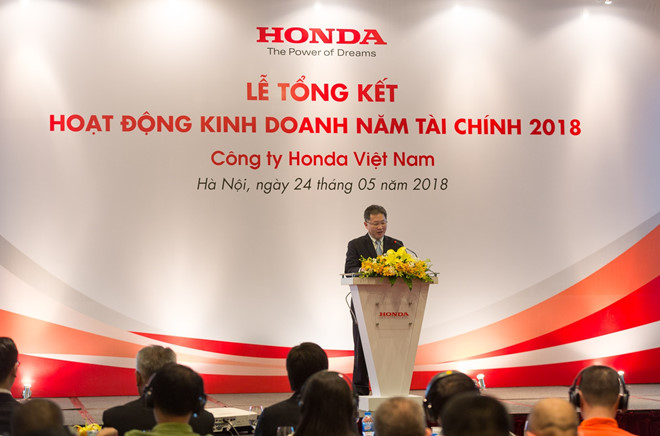 Cứ 10 chiếc xe máy ở Việt Nam, 7 chiếc là Honda