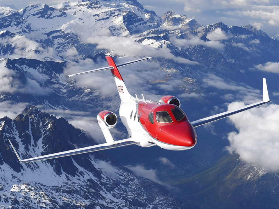 Cận cảnh phi cơ cá nhân HondaJet Elite giá gấp 30 lần chiếc NSX