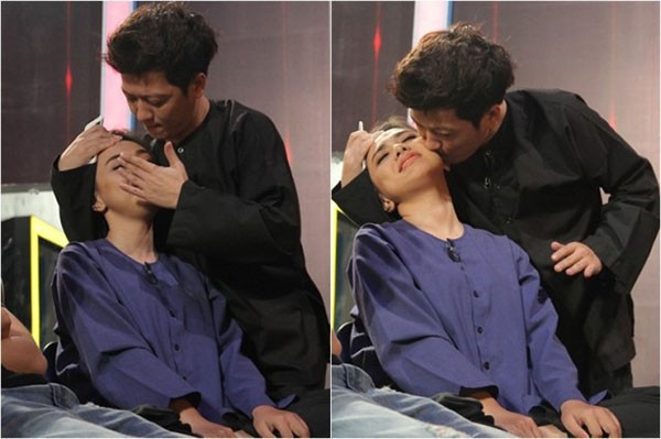 Sao nam Vbiz giữ khoảng cách với đồng nghiệp nữ: Trường Giang thoải mái ôm hôn, Isaac chỉ chạm eo cũng dè chừng