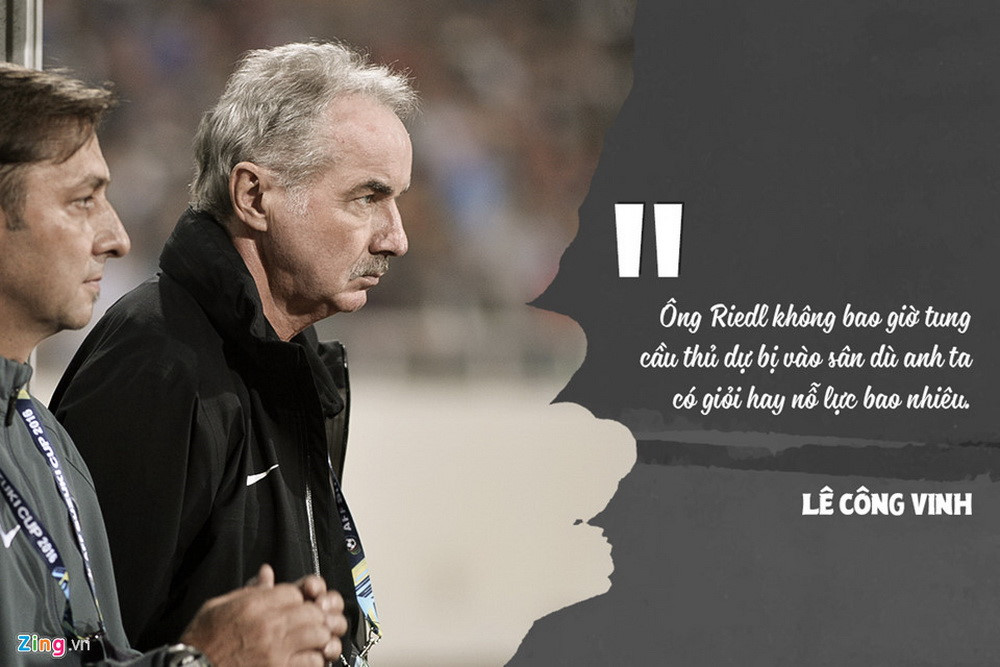 HLV Alfred Riedl phản bác thông tin trong tự truyện Công Vinh